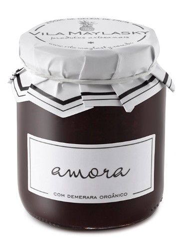 Geléia de Amora com Demerara Orgânico Vila Maylasky 250ml