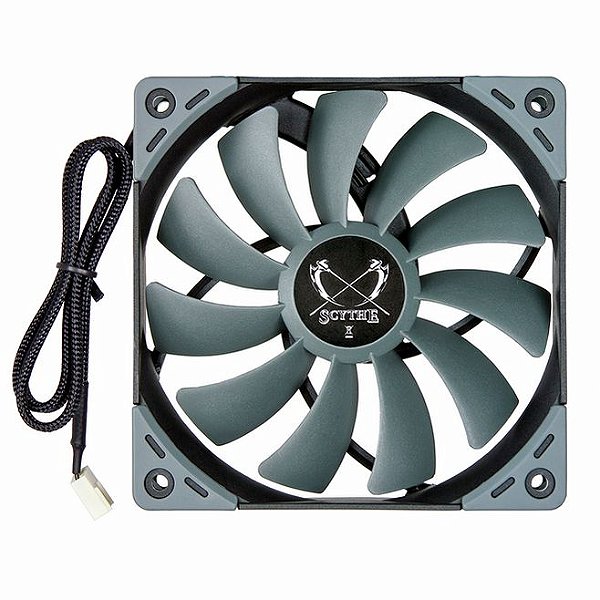 Cooler FAN Scythe Kaze Flex 120 PMW, 120mm SU1225FD12MRHP Empresa líder na comercialização