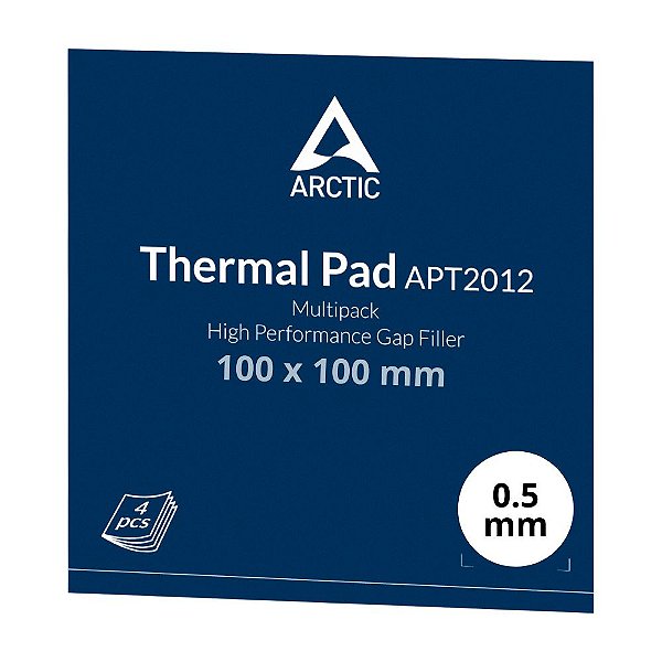 Kit 4 Thermal Pad ARCTIC 100mm X 100mm X 0.5mm - ACTPD00020A