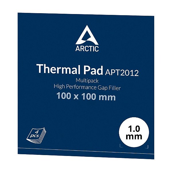 Kit 4 Thermal Pad ARCTIC 100mm X 100mm X 1.0mm - ACTPD00021A