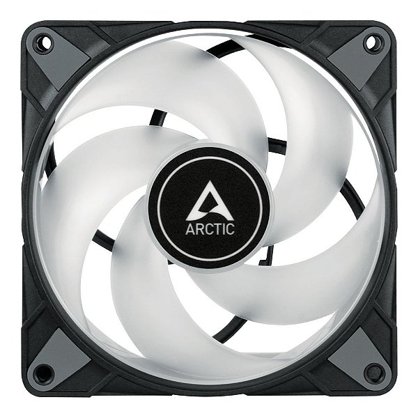 Cooler FAN ARCTIC P12 PWM PST A-RGB 120mm Preto, ACFAN00231A