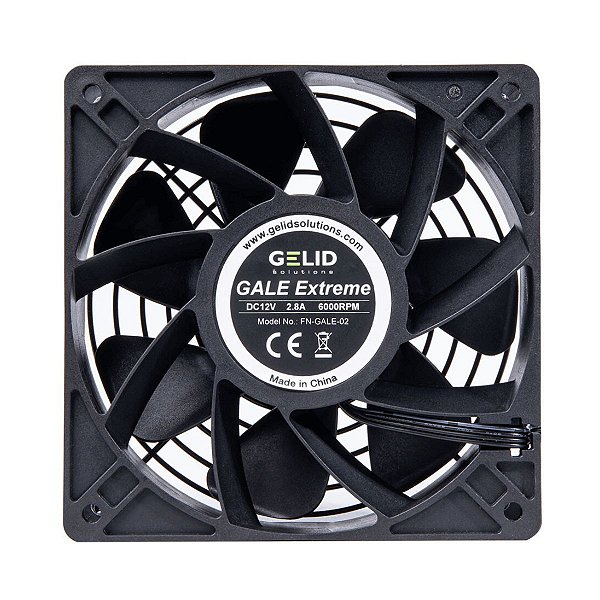 Cooler FAN GALE Extreme PWM 120mm 6000 RPM 195 CFM
