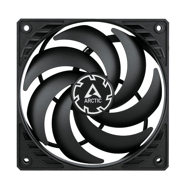 Cooler FAN ARCTIC P12 SLIM PWM PST 120mm Preto, ACFAN00187A