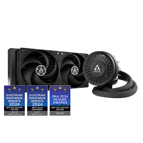 Water Cooler Arctic Liquid Freezer III 240, 240mm, Intel-AMD, Black, ACFRE00134A