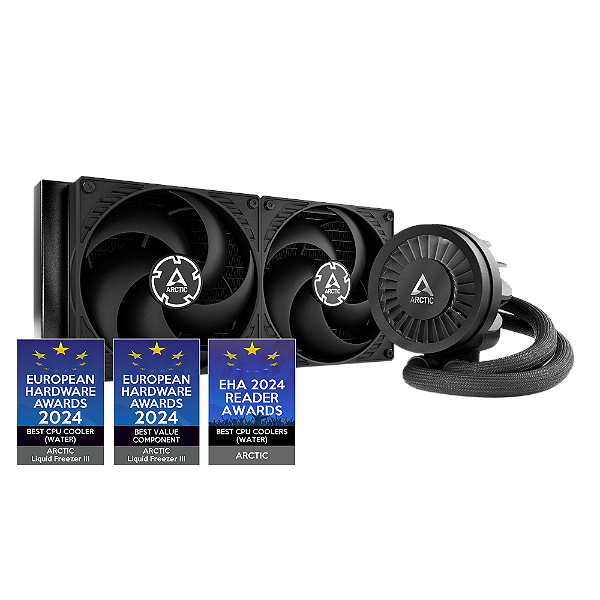 Water Cooler Arctic Liquid Freezer III 280, 280mm, Intel-AMD, Black, ACFRE00135A