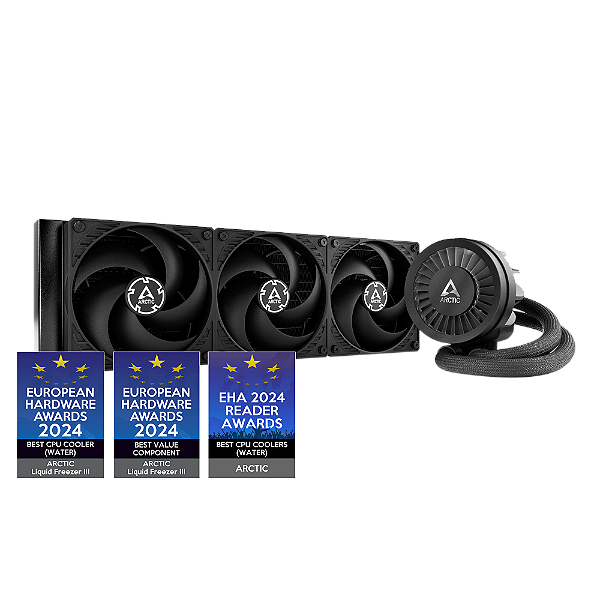 Water Cooler Arctic Liquid Freezer III 360, 360mm, Intel-AMD, Black, ACFRE00136A