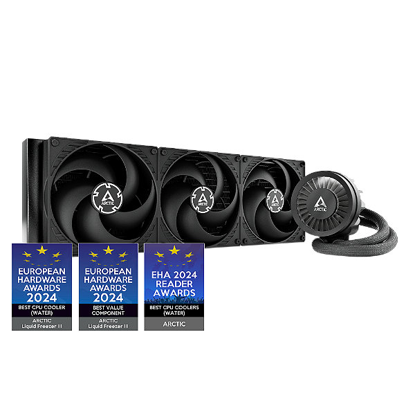 Water Cooler Arctic Liquid Freezer III 420, 420mm, Intel-AMD, Black, ACFRE00137A
