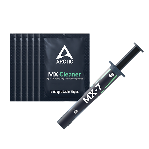 Pasta Térmica ARCTIC MX-7 4g + 6 MX Cleaner, ACTCP00092A