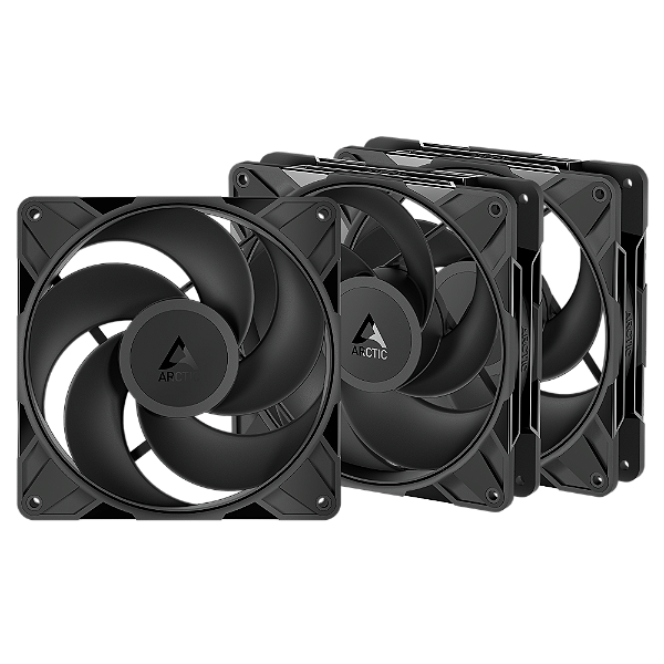 Kit 3x Cooler FAN ARCTIC P14 Pro Reverse 140mm Preto, ACFAN00330A