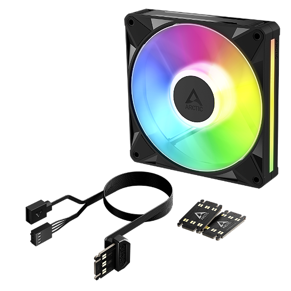 Cooler FAN ARCTIC BioniX P14 A-RGB 140mm Preto, ACFAN00339A