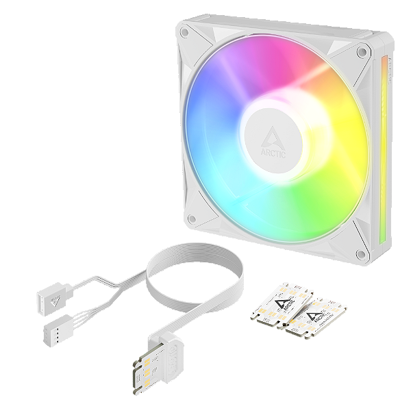 Cooler FAN ARCTIC BioniX P14 A-RGB 140mm Branco, ACFAN00340A