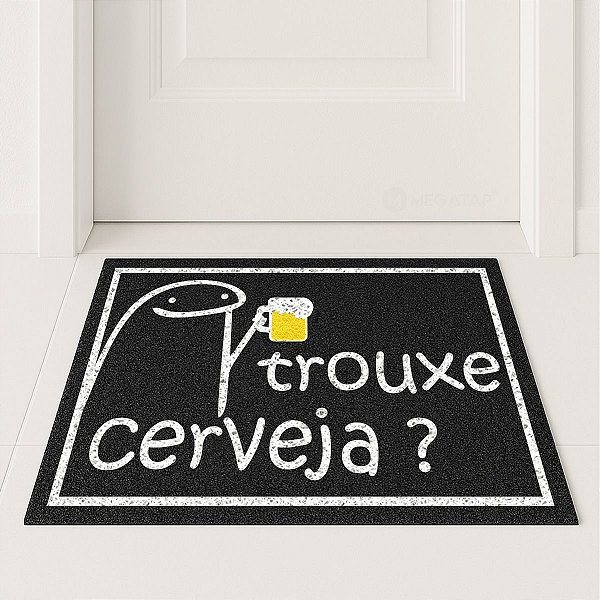 Tapete Capacho Bento Cake 60x40 Trouxe Cerveja? Casa Entrada