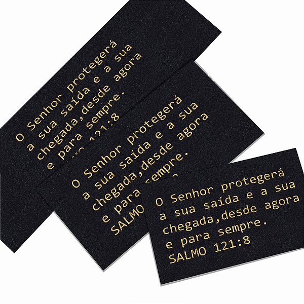 KIT3 Tapetes Capachos Salmos Senhor Protegerá Casa Religioso