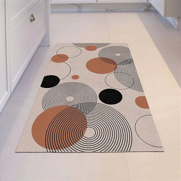 Tapete Splash Espiral Absorvente Medidas Passadeira Lavanderia Cozinha