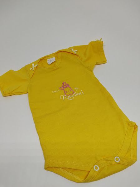 Body Bordado Meu Primeiro Reveillon para Bebê
