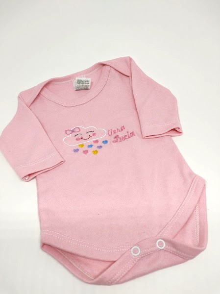 Body Bordado Personalizado para Bebê