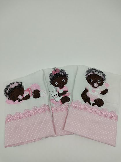 Kit Fralda de Boca – Bebê Afro