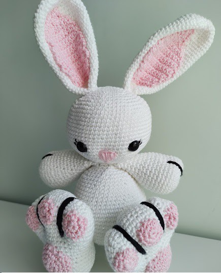 Coelho em Amigurumi