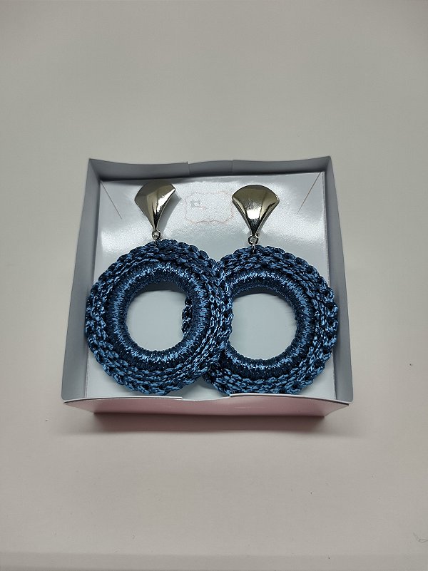 Semi Jóias de Crochê - Brinco Delicata