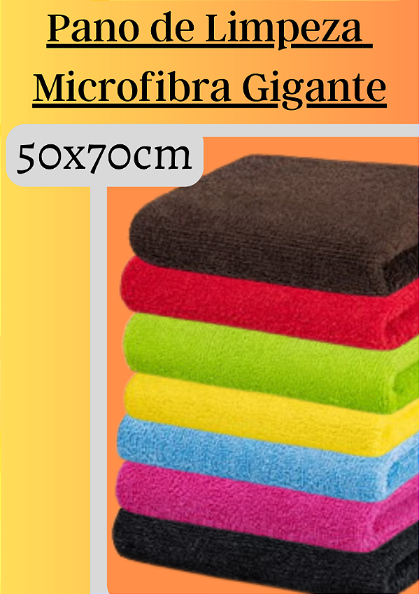 Pano de Microfibra Gigante 50x70cm - Martins
