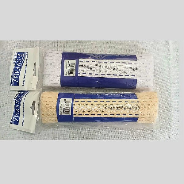 Renda 100 % Algodão 10m x 3,5cm - Ref 9725