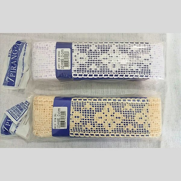 Renda 100 % Algodão 10m x 6cm - Ref 9736