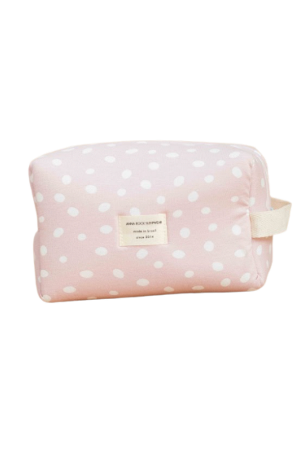 Necessaire acolchoada Rosa Poás Anna Kock Sleepwear