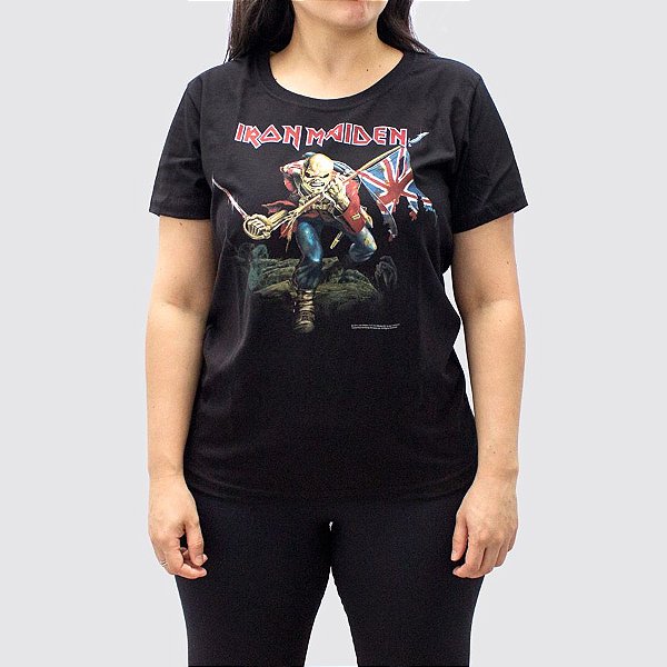 Camisa feminina iron maiden Clearance