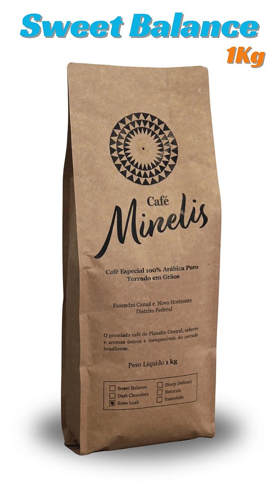 CAFÉ MINELIS - SWEET BALANCE - PACOTES DE 1kg