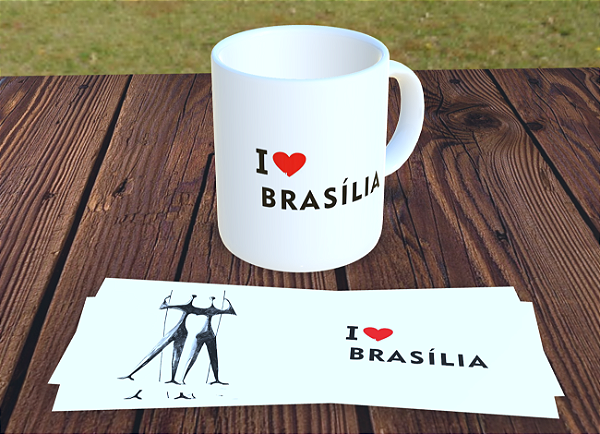 CANECA PERSONALIZADA. TEMA: BRASÍLIA / CADANGOS