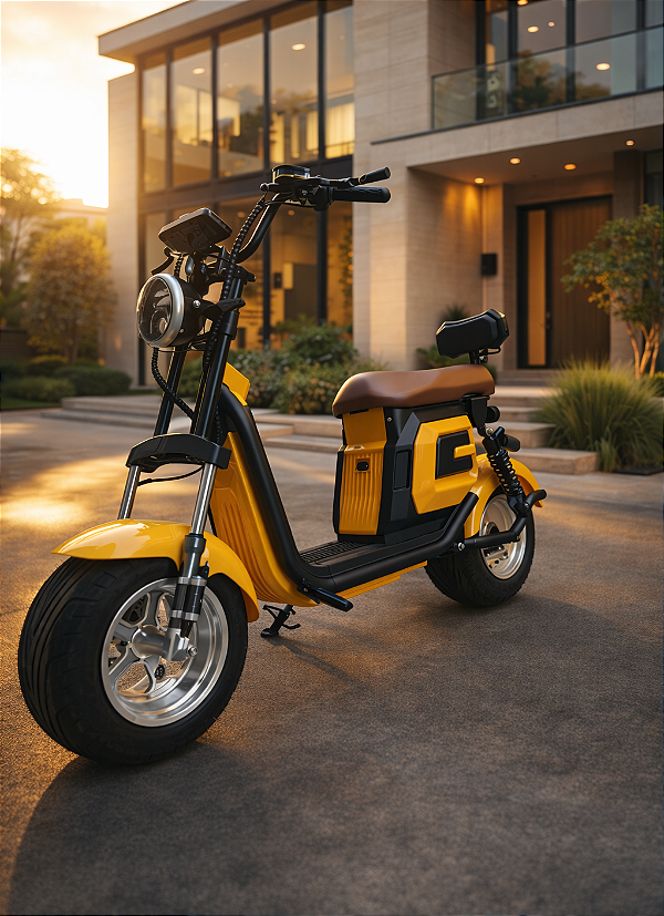 SCOOTER PANDA WD-06 - AMARELA - 1000W