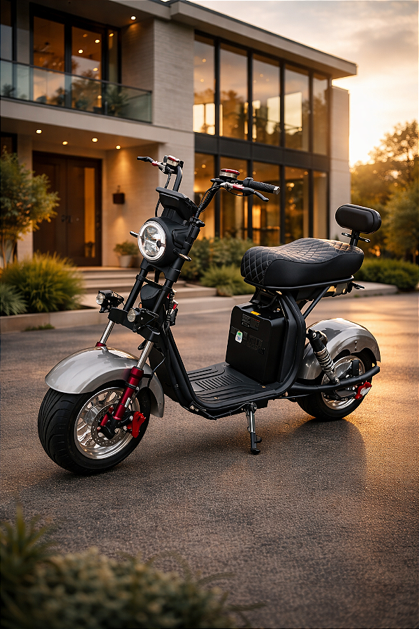 SCOOTER PANDA WD-03 - CINZA - 1000W