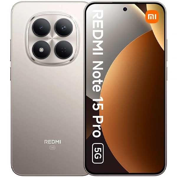 XIAOMI REDMI NOTE 15 PRO 5G - TITANIUM COLOR - 8GB/256GB