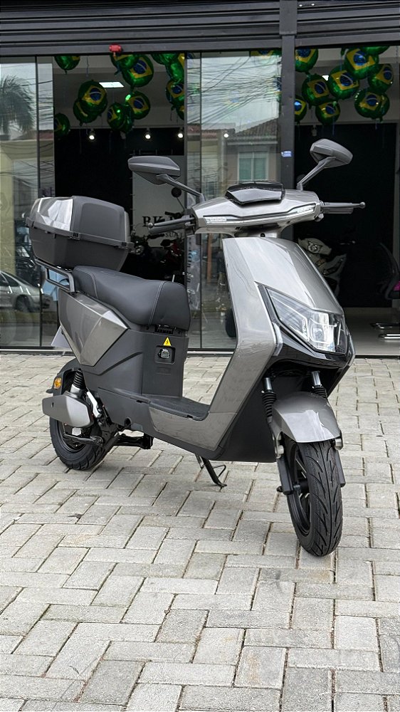 SCOOTER ELÉTRICA - BE 4 - CINZA - 1000W