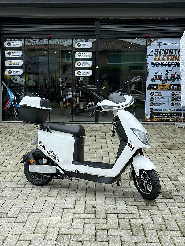 SCOOTER ELÉTRICA - BE 4 - BRANCA - 1000W