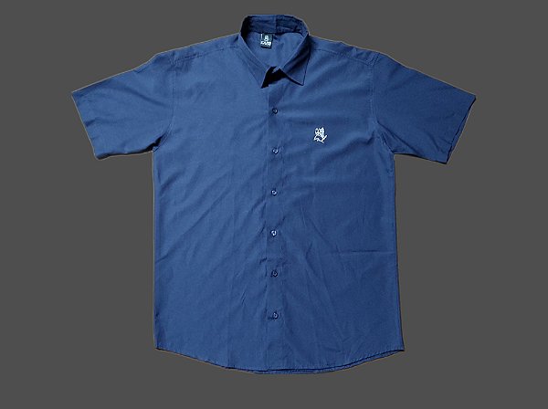 CAMISA SOCIAL AZUL MARINHO ZERINHO