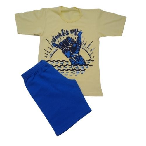 Conjunto Juvenil Menino Surfs Up - Pequetitos