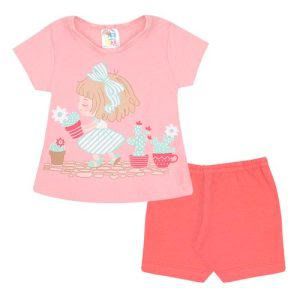 Conjunto Bebê  Verão Jidi - Menina