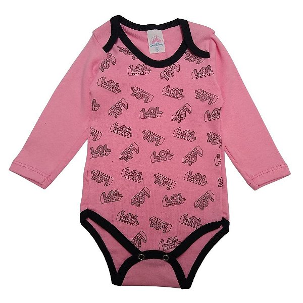 Body Bebê Menina Minnie/Lol - Disney