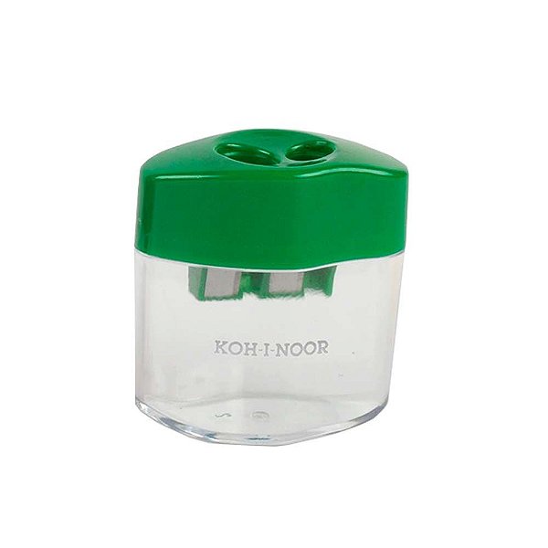 Apontador de Lápis Duplo Verde Koh-I-Noor