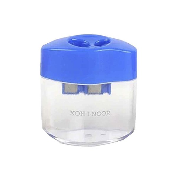 Apontador de Lápis Duplo Azul Koh-I-Noor