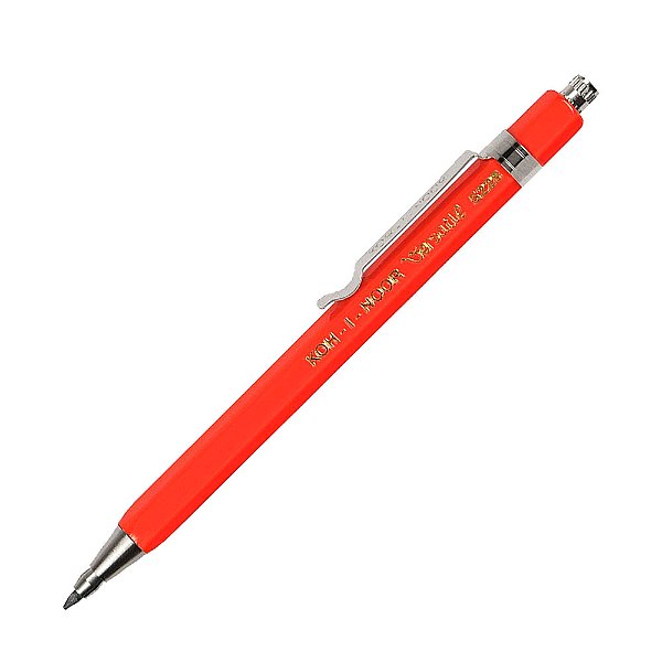 Lapiseira 2.0mm Koh-I-Noor Versátil Mini Vermelho