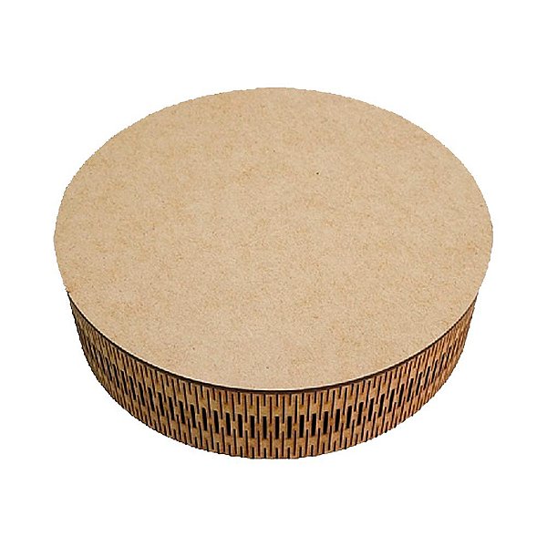 Caixa MDF Redonda 15cm