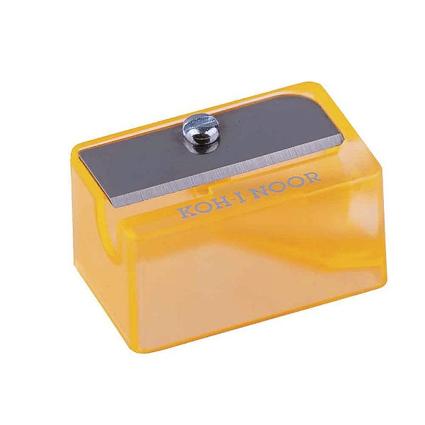 Apontador de Lápis Jumbo Amarelo Koh-I-Noor