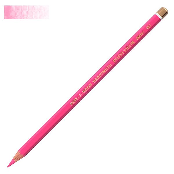 Lápis de Cor Avulso Polycolor Koh-I-Noor French Pink 131