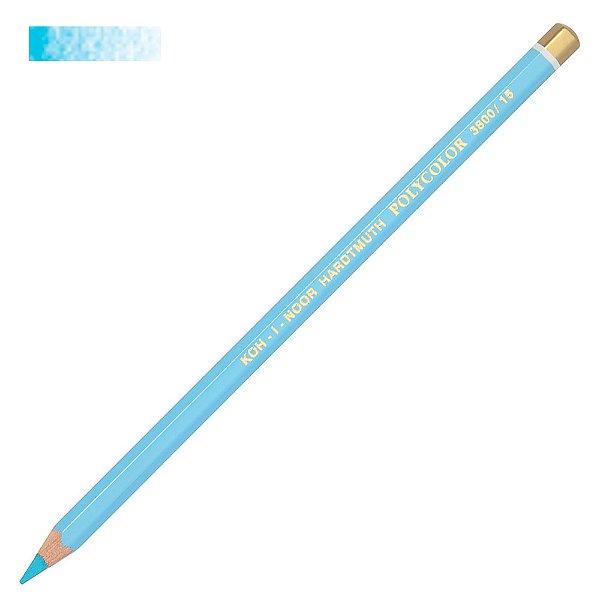 Lápis de Cor Avulso Polycolor Koh-I-Noor Ice Blue 15