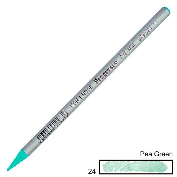 Lápis de Cor Aquarelável Integral Progresso Pea Green 24