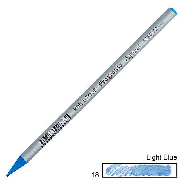 Lápis de Cor Aquarelável Integral Progresso Light Blue 18