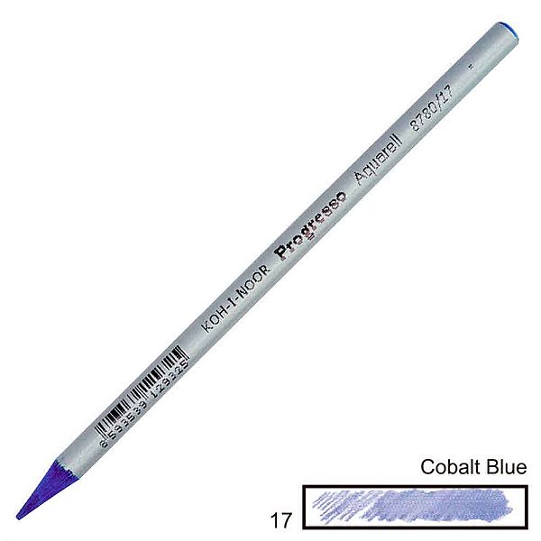 Lápis de Cor Aquarelável Integral Progresso Cobalt Blue 17