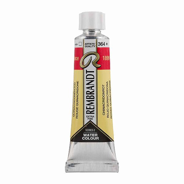 Aquarela Rembrandt 10ml Quinacridone Red 364